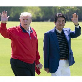 トランプ米大統領のやりたい放題、ゴル友の安倍元首相政治を思い出す(C)J MPA