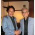 開星高校野球部の野々村監督（右）と（2016年10月撮影）／（Ｃ）日刊ゲンダイ