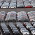 港で輸出を待つ日本車（Ｃ）ロイター