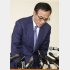会見ではサプリを自ら購入したものと説明した新浪氏（Ｃ）共同通信社