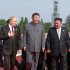 異例ずくめ（左からプーチン大統領、習近平国家主席、金正恩総書記）／（Ｃ）ロイター