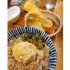 濃い目のタレに浸かって出てきたのは卵の天ぷら（Ｃ）日刊ゲンダイ