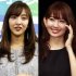 板野友美（左）と小嶋陽菜（Ｃ）日刊ゲンダイ