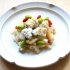 ハモと冬瓜、枝豆の梅ドレッシングサラダ（提供写真）