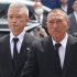 司忍山口組6代目組長（右）と竹内照明若頭（Ｃ）日刊ゲンダイ