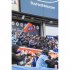 ヤンキースタジアムでニューヨークシティーFCの試合を観戦するファン（Ｃ）Anthony Oliveira／The NEWS ２ via ZUMA Press Wire／共同通信イメージズ