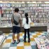 娘と本屋へ（提供写真）