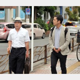 志田洋氏(左)と筆者(撮影)土谷善則