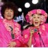 林家ペー（左）と林家パー子（Ｃ）日刊ゲンダイ