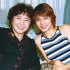 事務所の稲川素子社長と＝2002年当時（Ｃ）日刊ゲンダイ