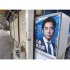 街の至る所に進次郎ポスター（Ｃ）日刊ゲンダイ