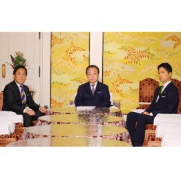 こちらはこちらで野党も茶番（野党3党首会談）／（Ｃ）日刊ゲンダイ