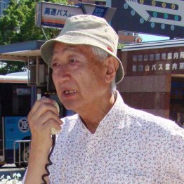 生前の山際永三氏(2007年撮影=提供写真)