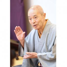 落語家の桂福團治さん（Ｃ）日刊ゲンダイ