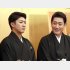 襲名披露時の橋之助（左）と芝翫（右）（Ｃ）日刊ゲンダイ