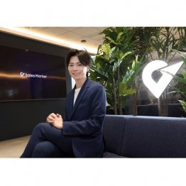 Sales Markerの小笠原羽恭社長（Ｃ）日刊ゲンダイ