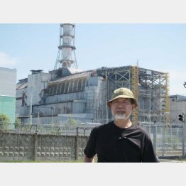 チェルノブイリにて（本人提供）