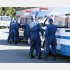 出動する岩手県警の隊員（Ｃ）共同通信社
