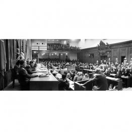 ドイツ南部ニュルンベルクの国際軍事裁判（1945年11月1日）　（Ｃ）Sputnik／共同通信イメージズ