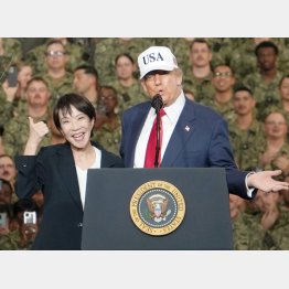 防衛は重要テーマ（高市首相とトランプ米大統領＝代表撮影）