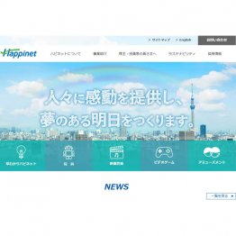 （ハピネットの公式HP）