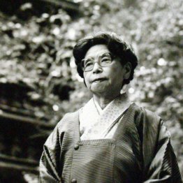 円地文子さん（Ｃ）日刊ゲンダイ