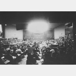 東京裁判（1946＝昭和21＝年5月3日）／（Ｃ）共同通信社