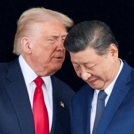 「ディール」は敵対関係ではない。訪中が実現すればトランプ米大統領は「ディール」する（Ｃ）ロイター